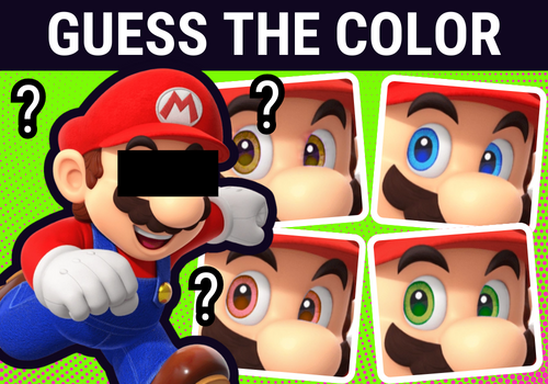 Test Your Memory: Guess the Video Game Character Color